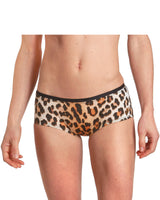 LPRD Leopard Large Cycling Hipster Undies | Front View Close