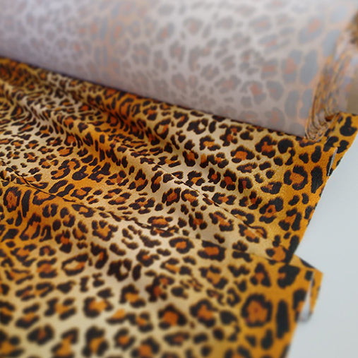 LPRD signature leopard print sportswear fabric