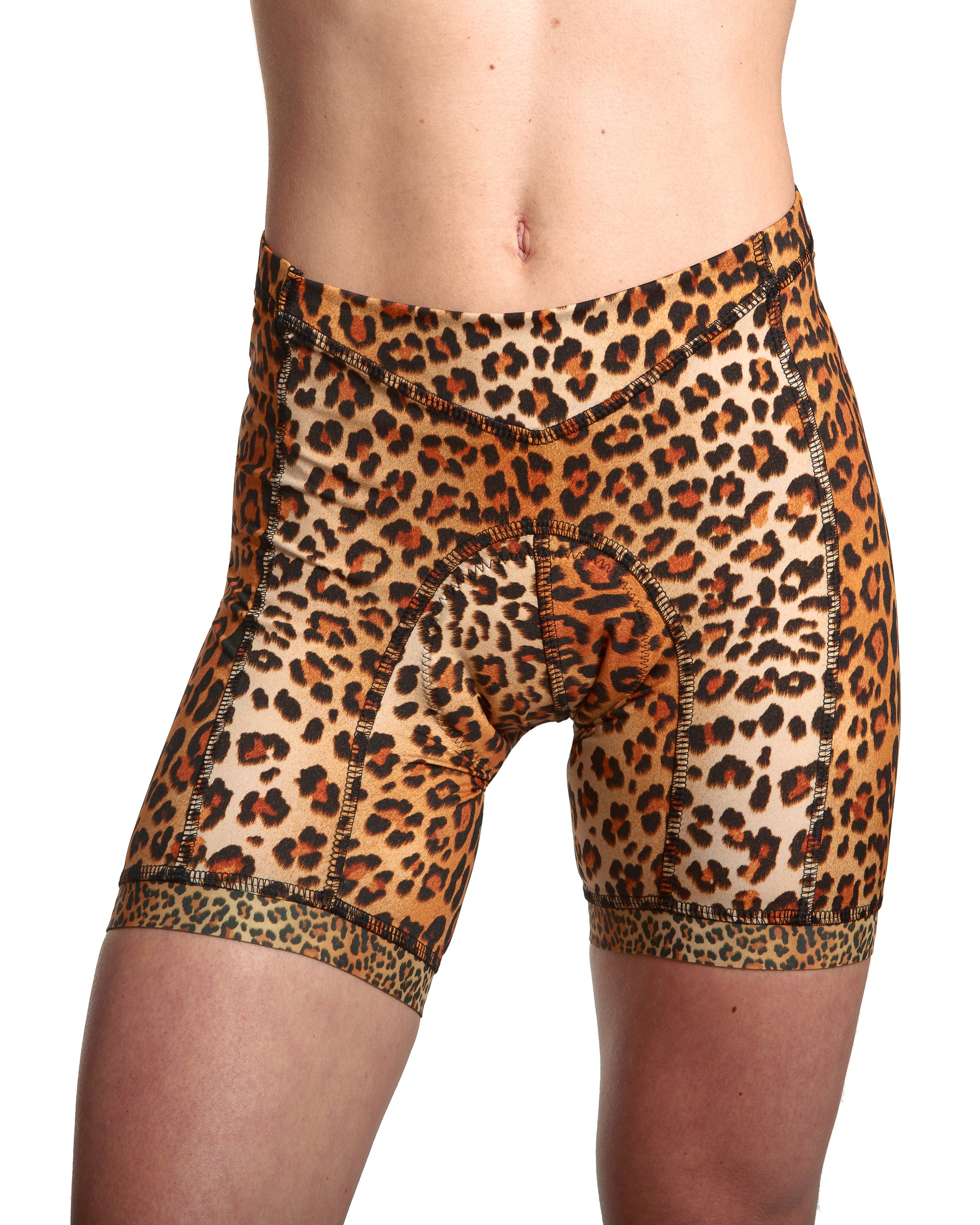 Cycling shorts | Signature Leopard - sale