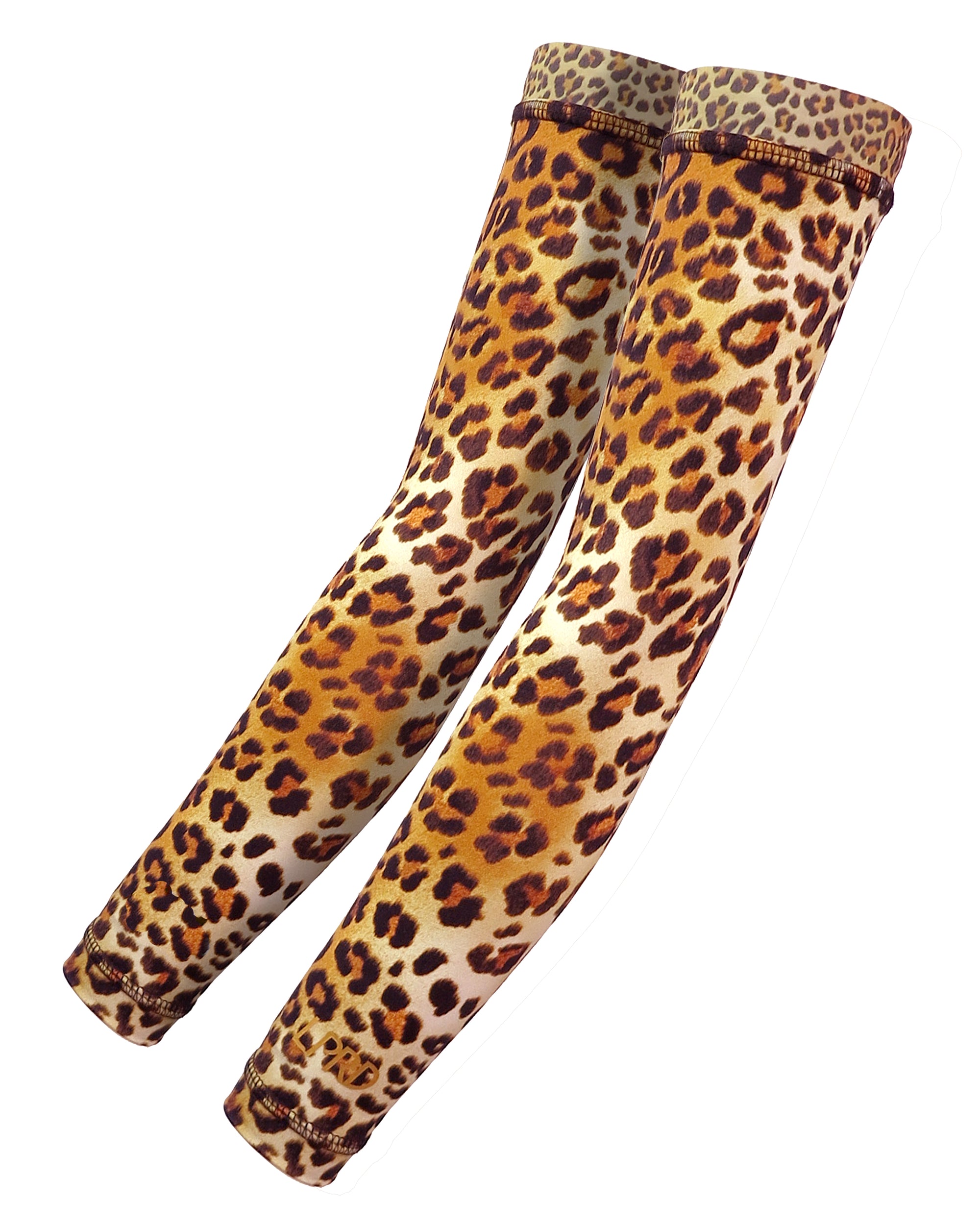 Arm Warmers for cycling in Signature Leopard Print
