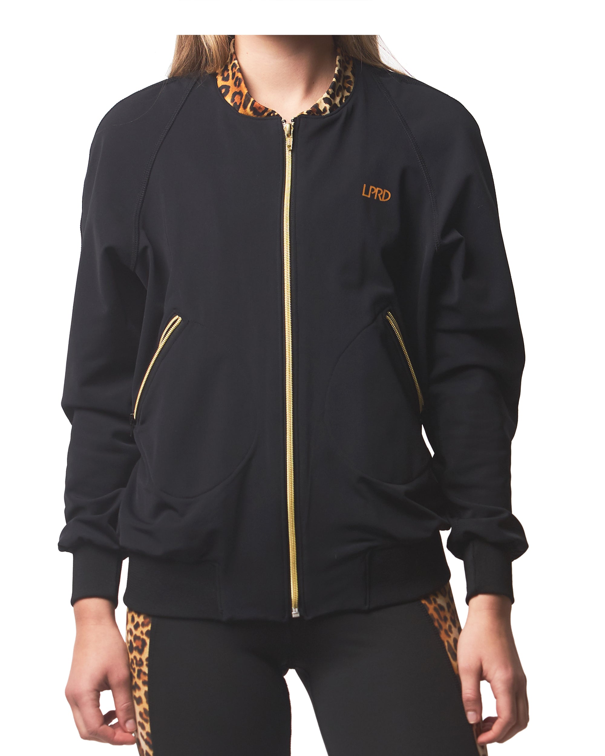 LPRD Bomber Tracksuit Jacket | Front View Close