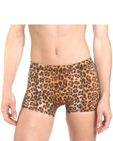 LPRD Leopard Cycling Hotpants | Front View Close