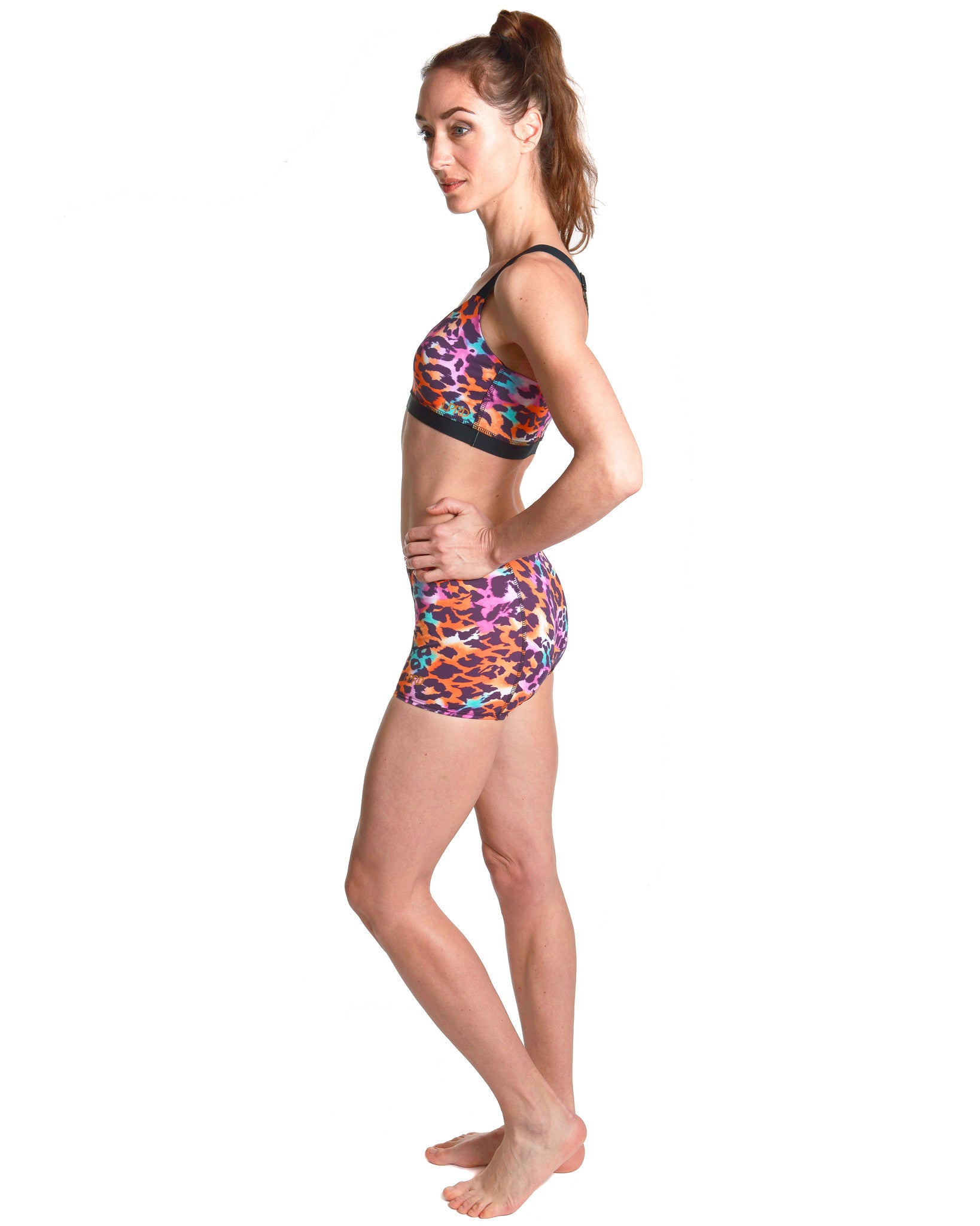 LPRD Pink Cycling Hotpants | Side View