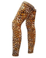 Leg Warmers for cycling in stylish Signature Leopard Print