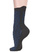 LPRD Midnight Leopard Activewear Socks | Side View