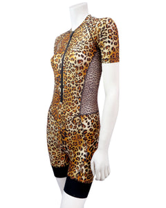 Skinsuit Leopard Print side view